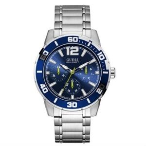 Guess Men's Trek Stainless Steel Watch U1249G2